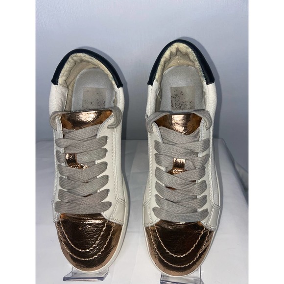 Dolce Vita Sneakers White with Rose Gold Womens size 6 (F) - Picture 4 of 12